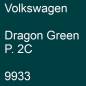 Preview: Volkswagen, Dragon Green P. 2C, 9933.